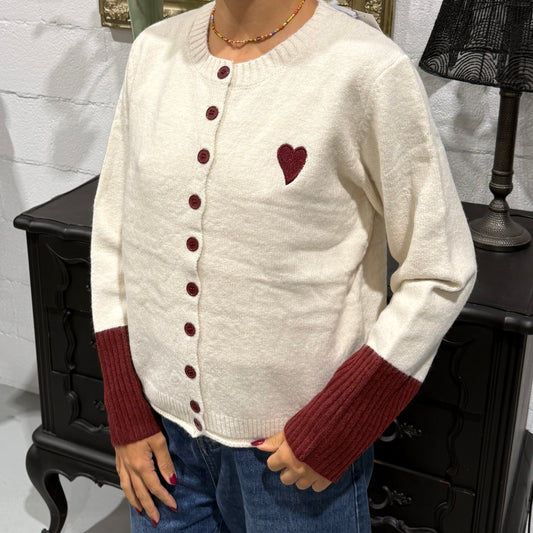 Cardigan Cuore Amore