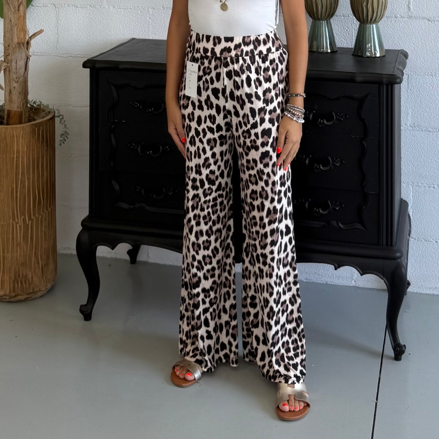 Pantalone Leopard in lycra