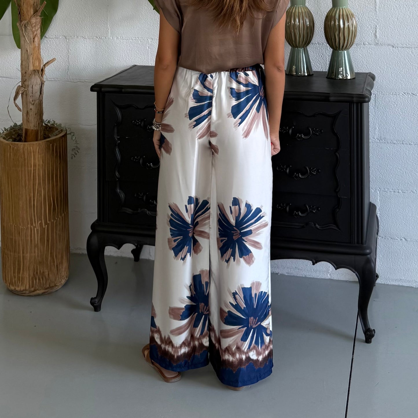 Pantalone Ponza in Satin