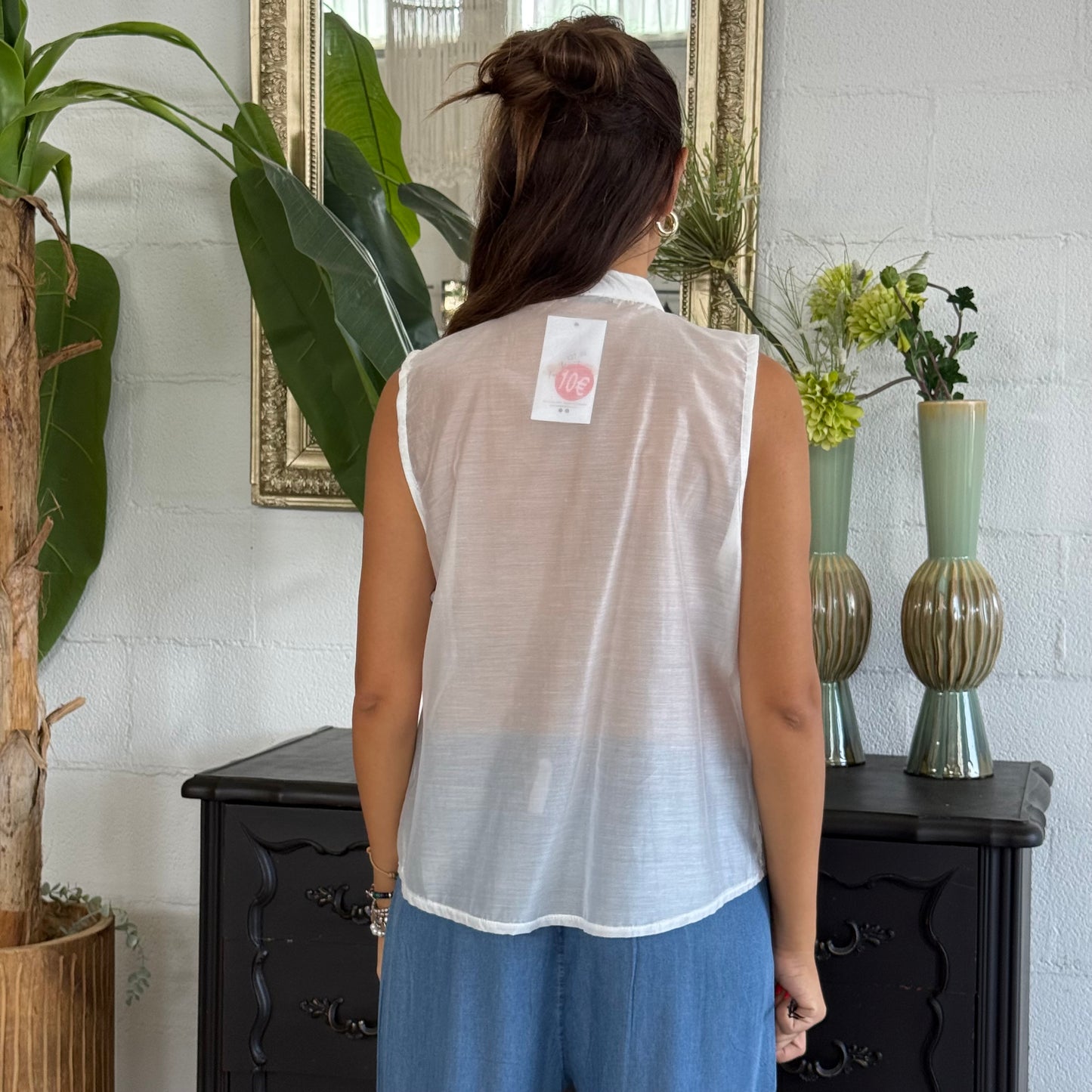 Camicia Volant Smanicata