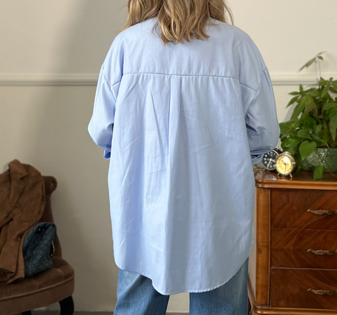 Camicia in cotone Oxford