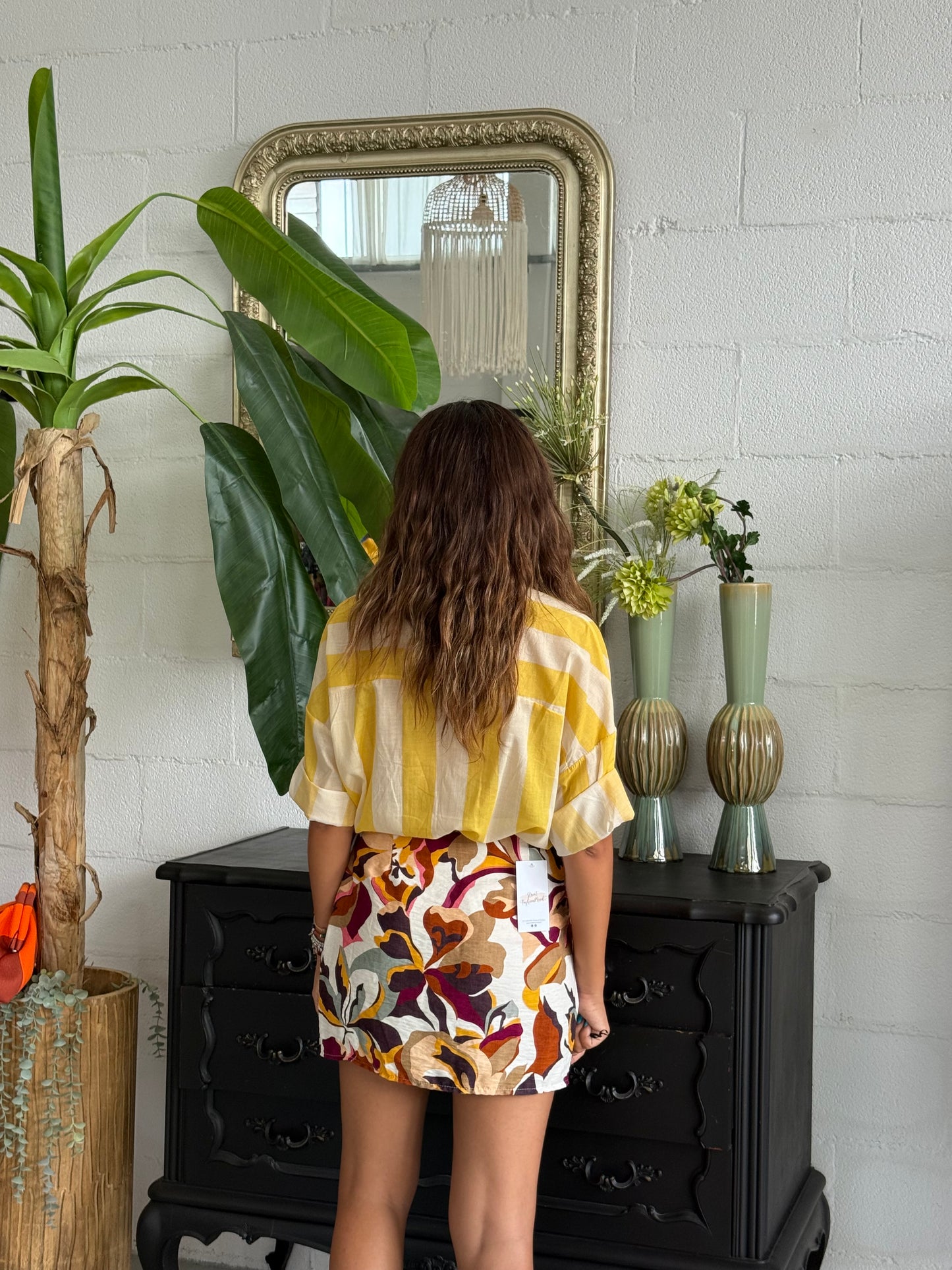 Camicia MUST Giallo/Giallo Chiaro