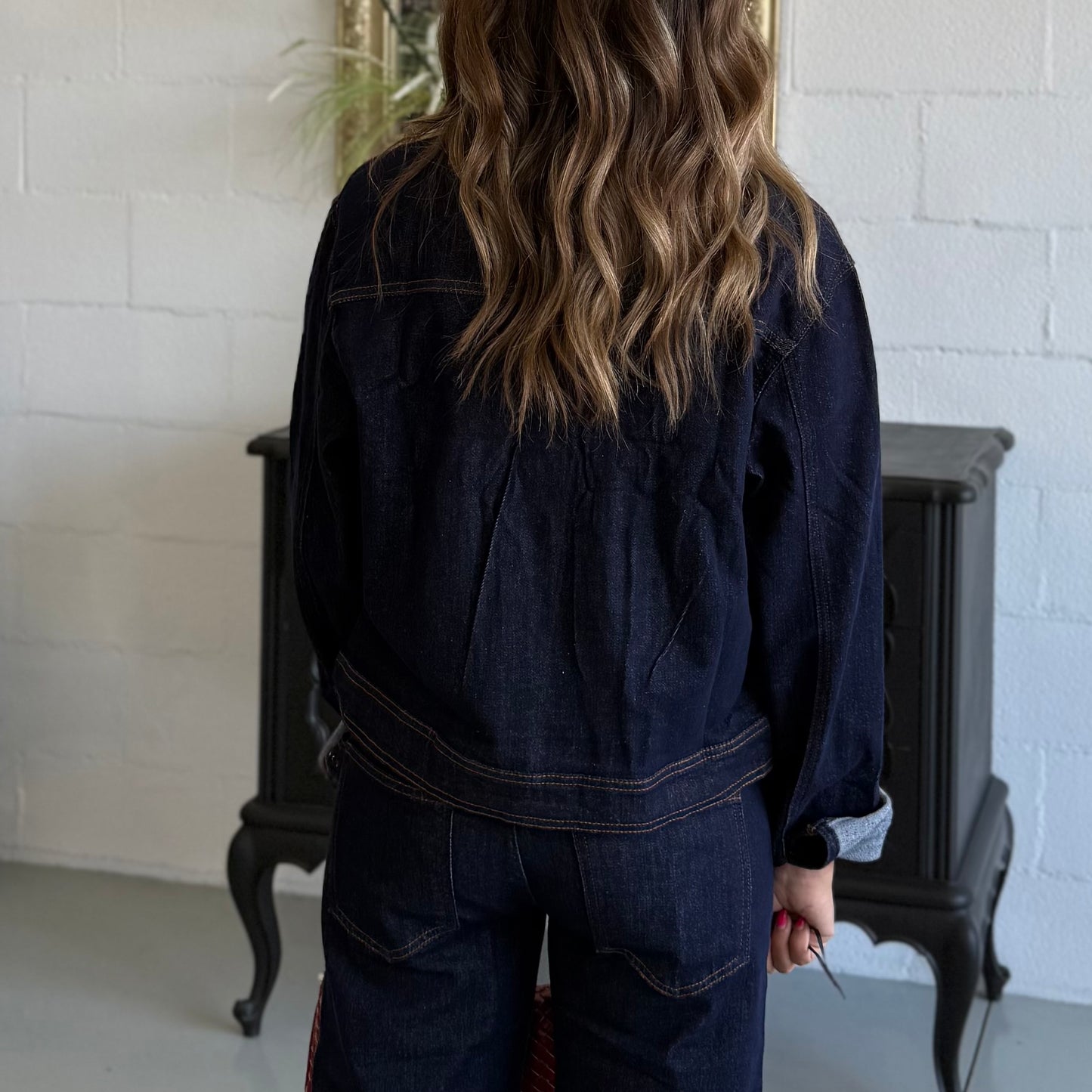 Giacca di Jeans Kiki stile Roy Roger