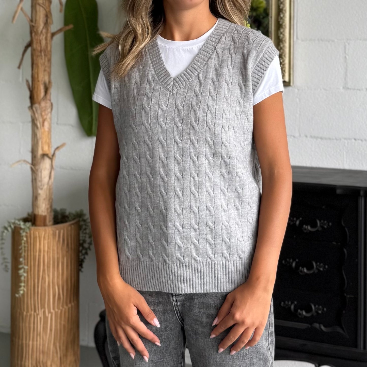 Gilet Londra a trecce