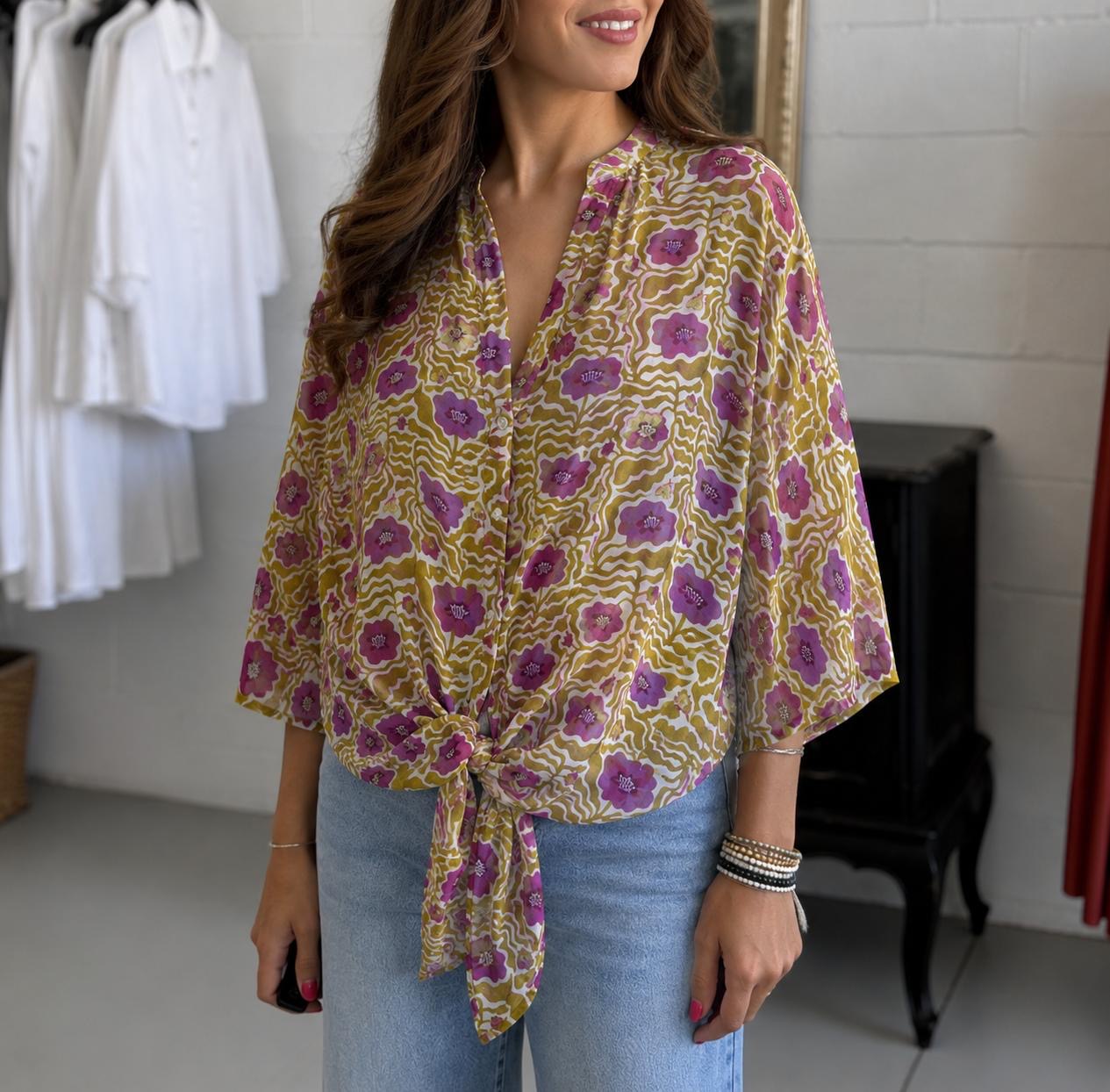 Camicia in misto seta TOP QUALITY
