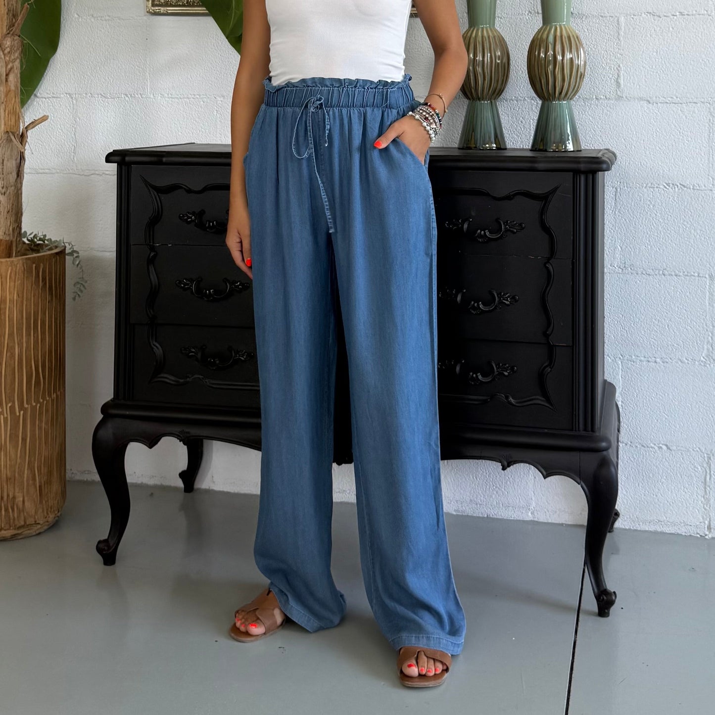 Jeans Chambray leggero e fresco