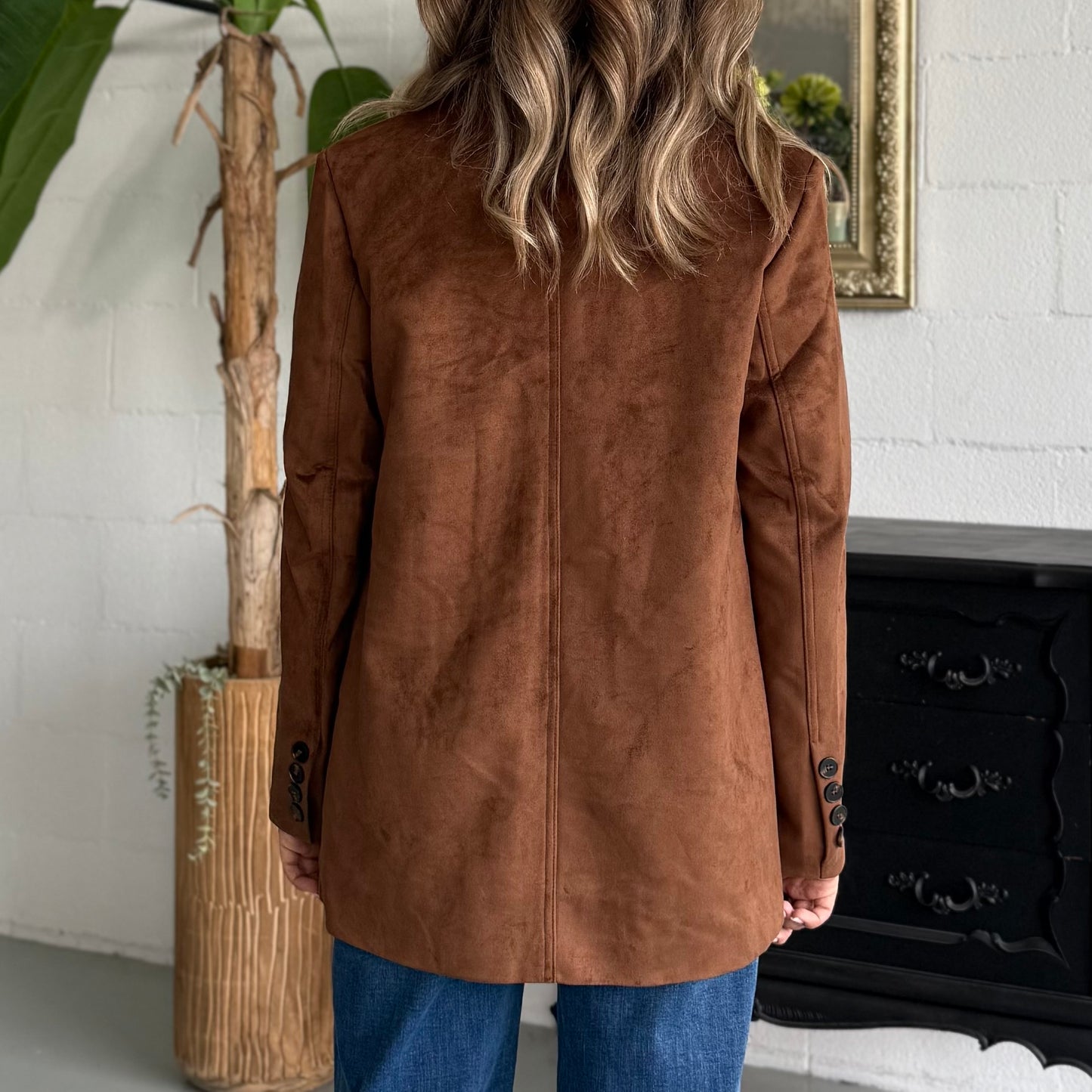 Blazer in Suede MUST HAVE