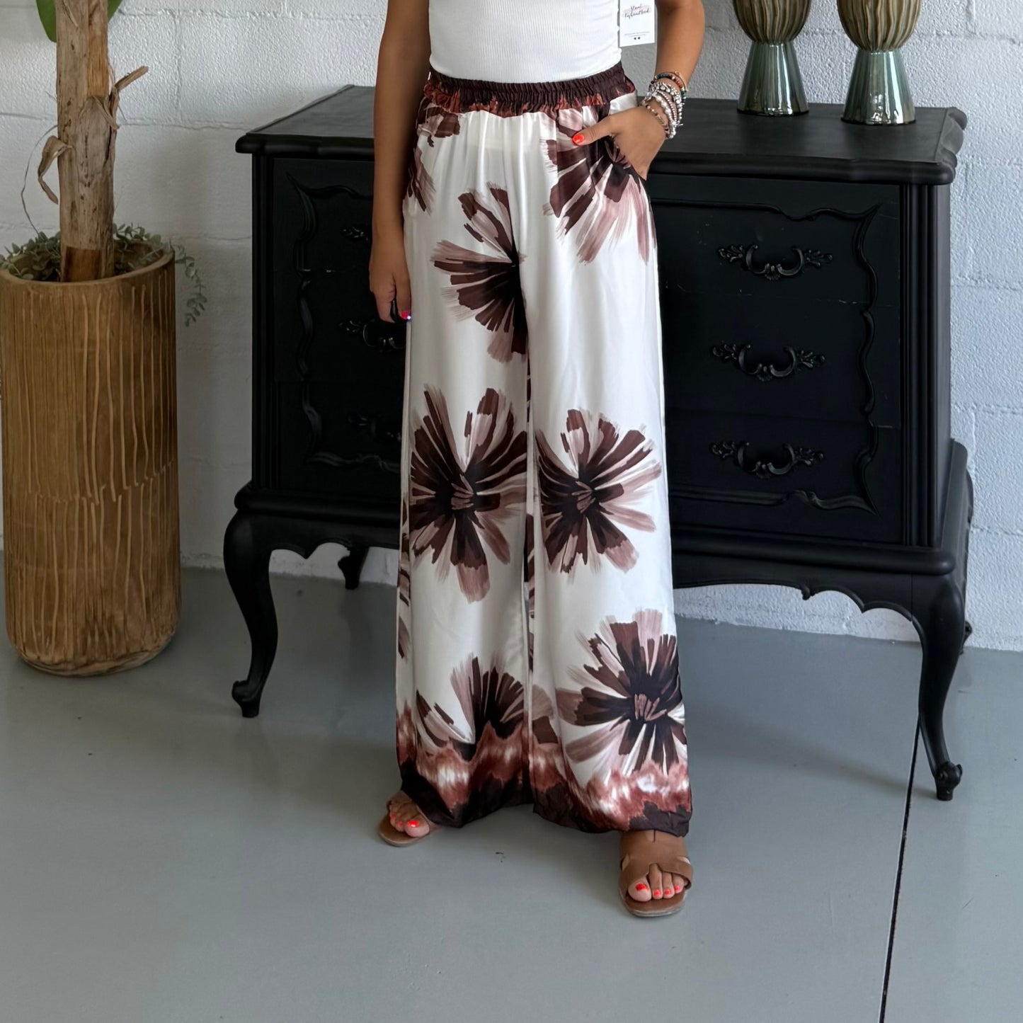 Pantalone Ponza in Satin