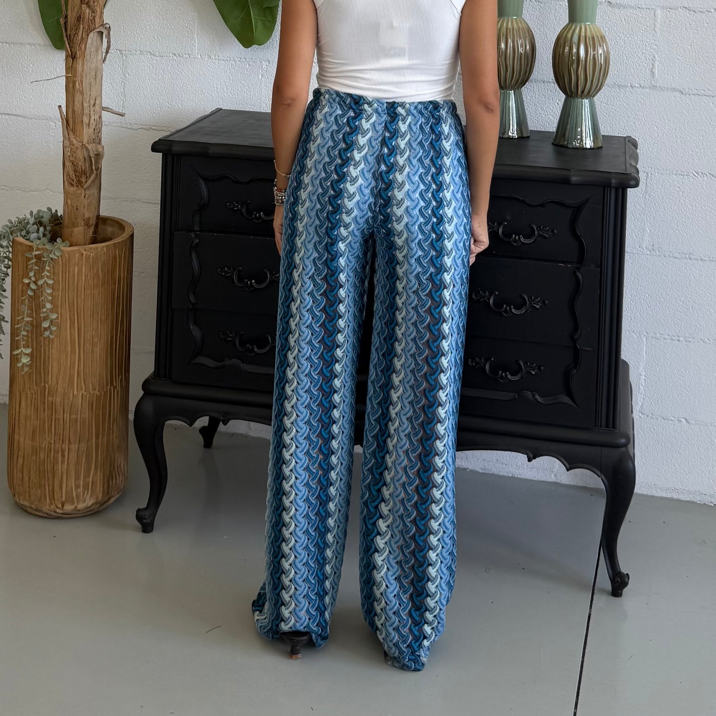 Pantalone stile Missoni