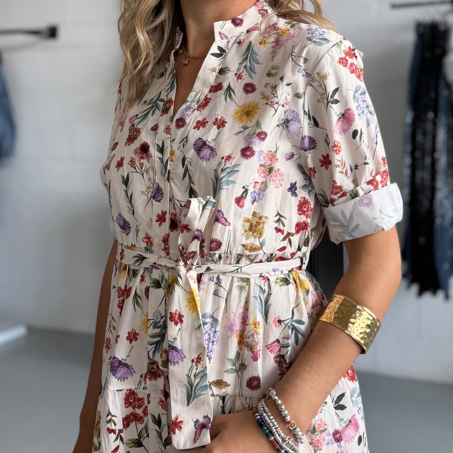 Chemisier Corto Floral