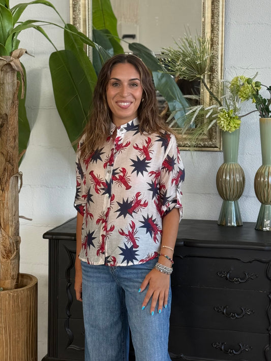 Camicia MUST ‘Aragosta’ Blu