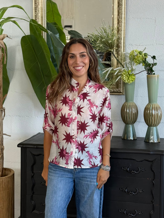 Camicia MUST ‘Aragosta’ Fucsia