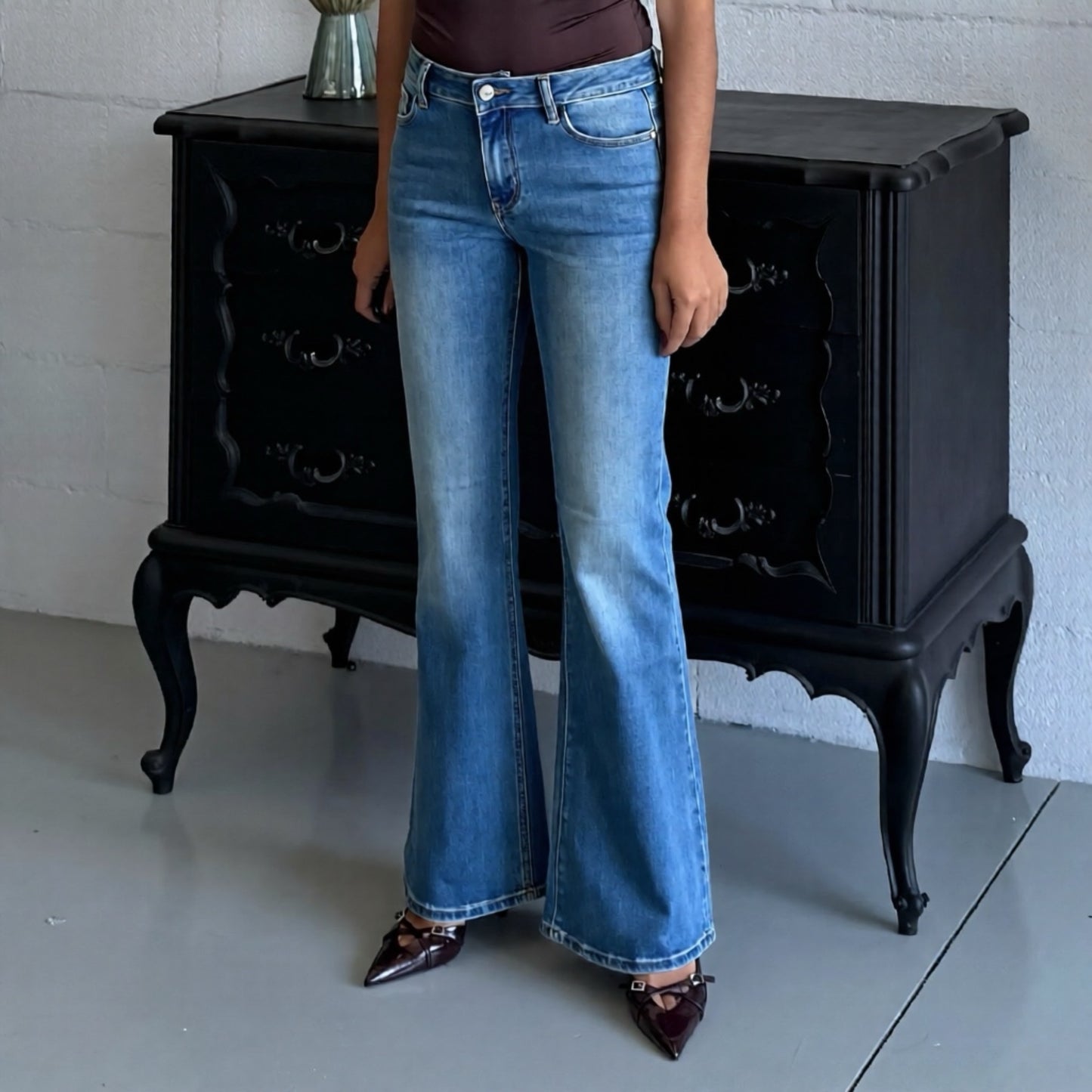 Jeans a Zampa effetto -5kg