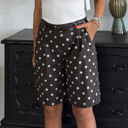 Bermuda a Pois 100% cotone