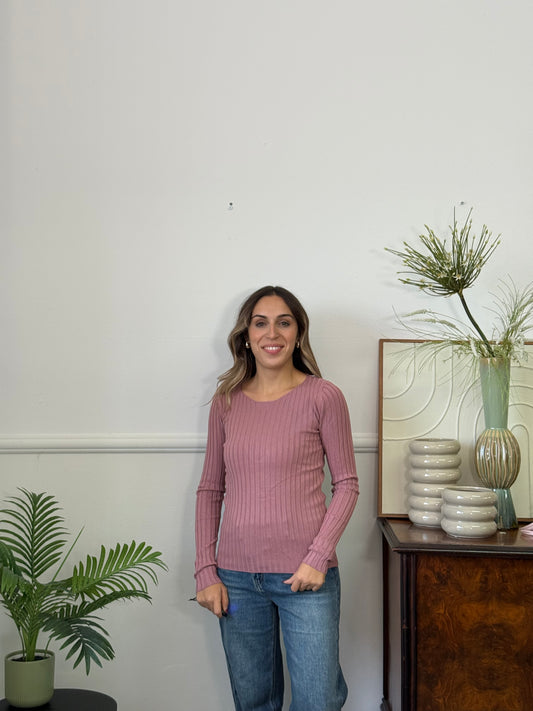 Maglioncino NO STRESS Rosa Cipria