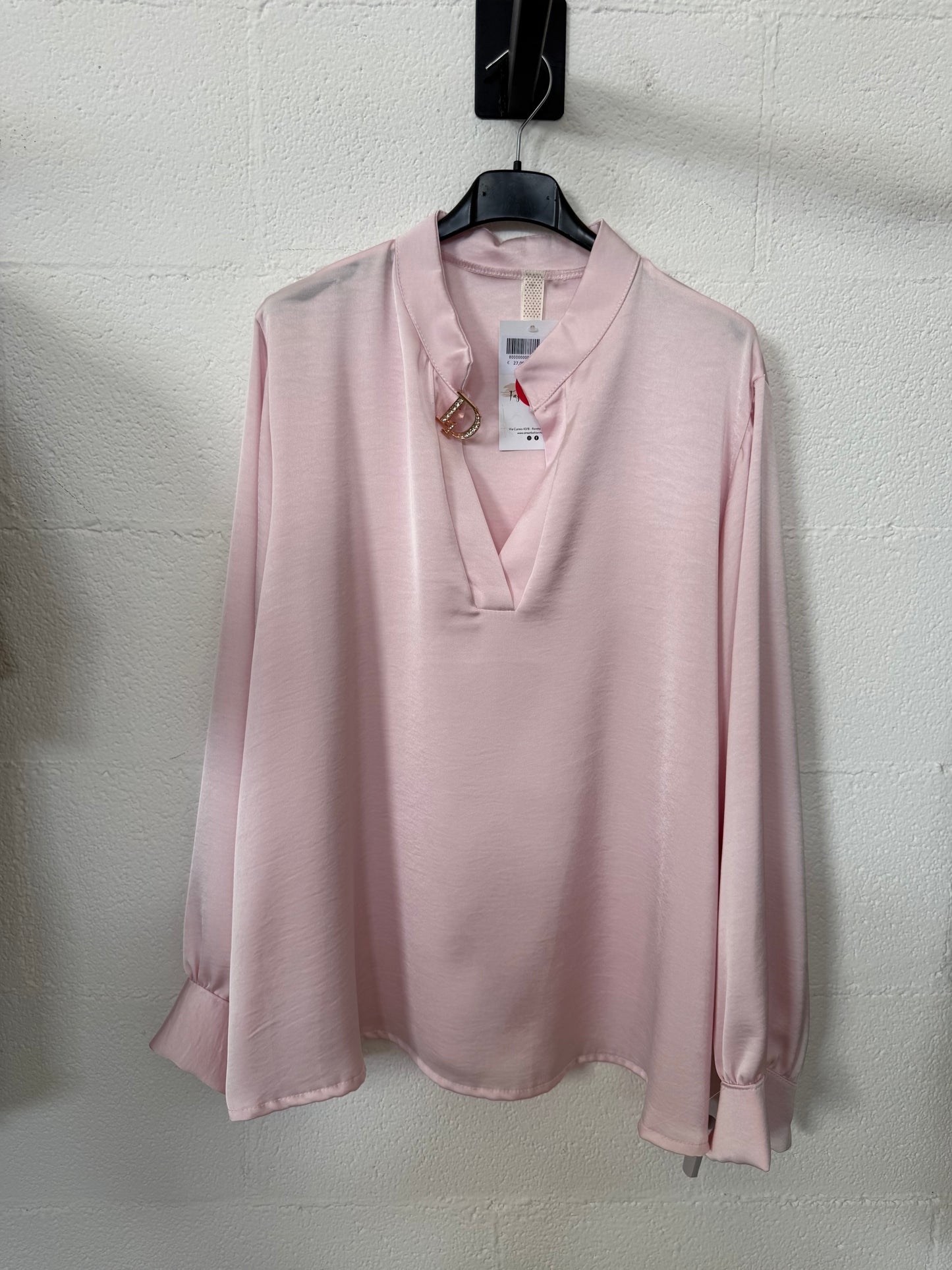 Camicia Romantic con spilla