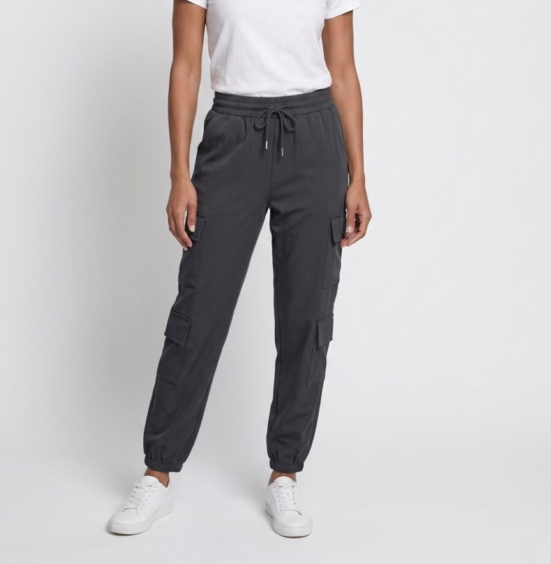 Pantalone Tuta Didas Cargo tinta unita