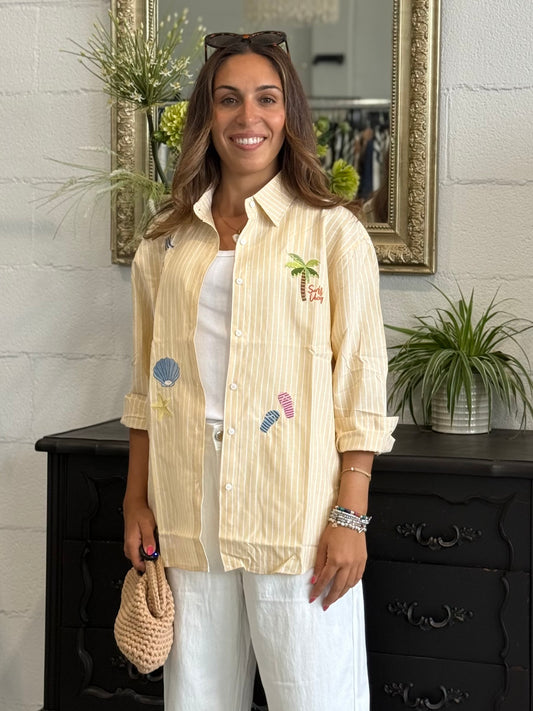 Camicia Summer con ricami