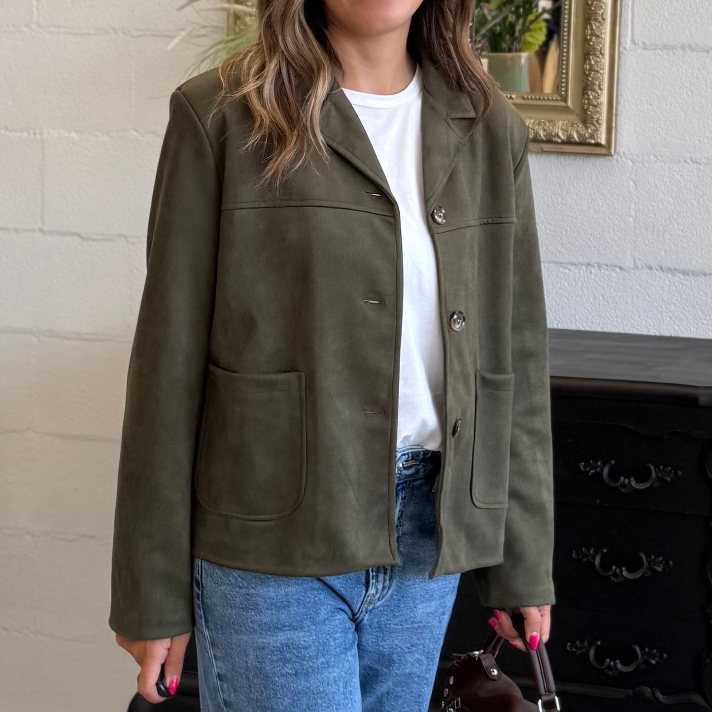 Giacca Suede MUST HAVE