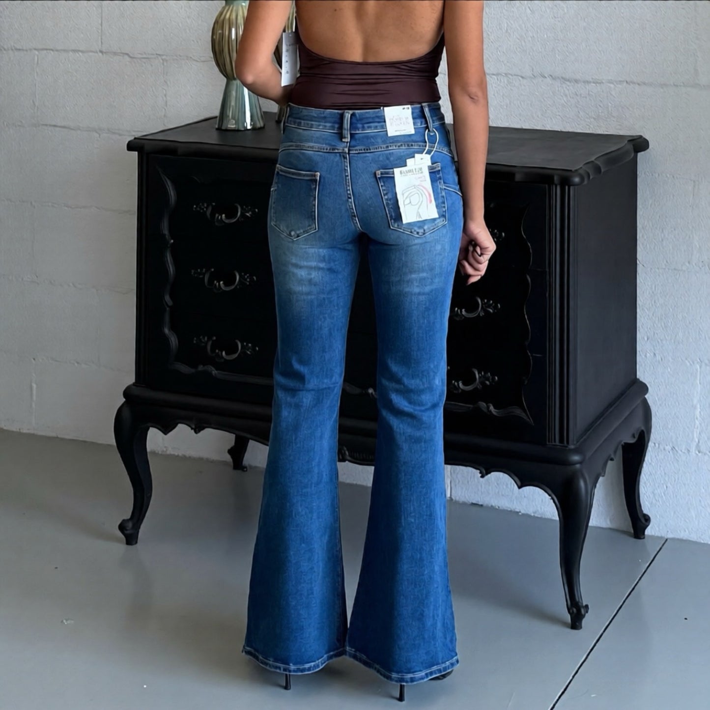 Jeans a Zampa effetto -5kg