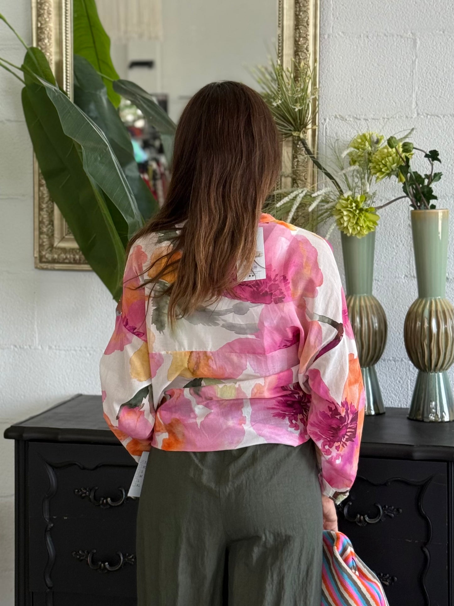 Camicia MUST Peonia Fucsia
