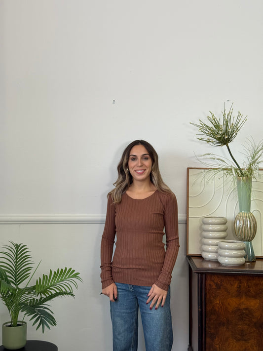 Maglioncino NO STRESS Cioccolato