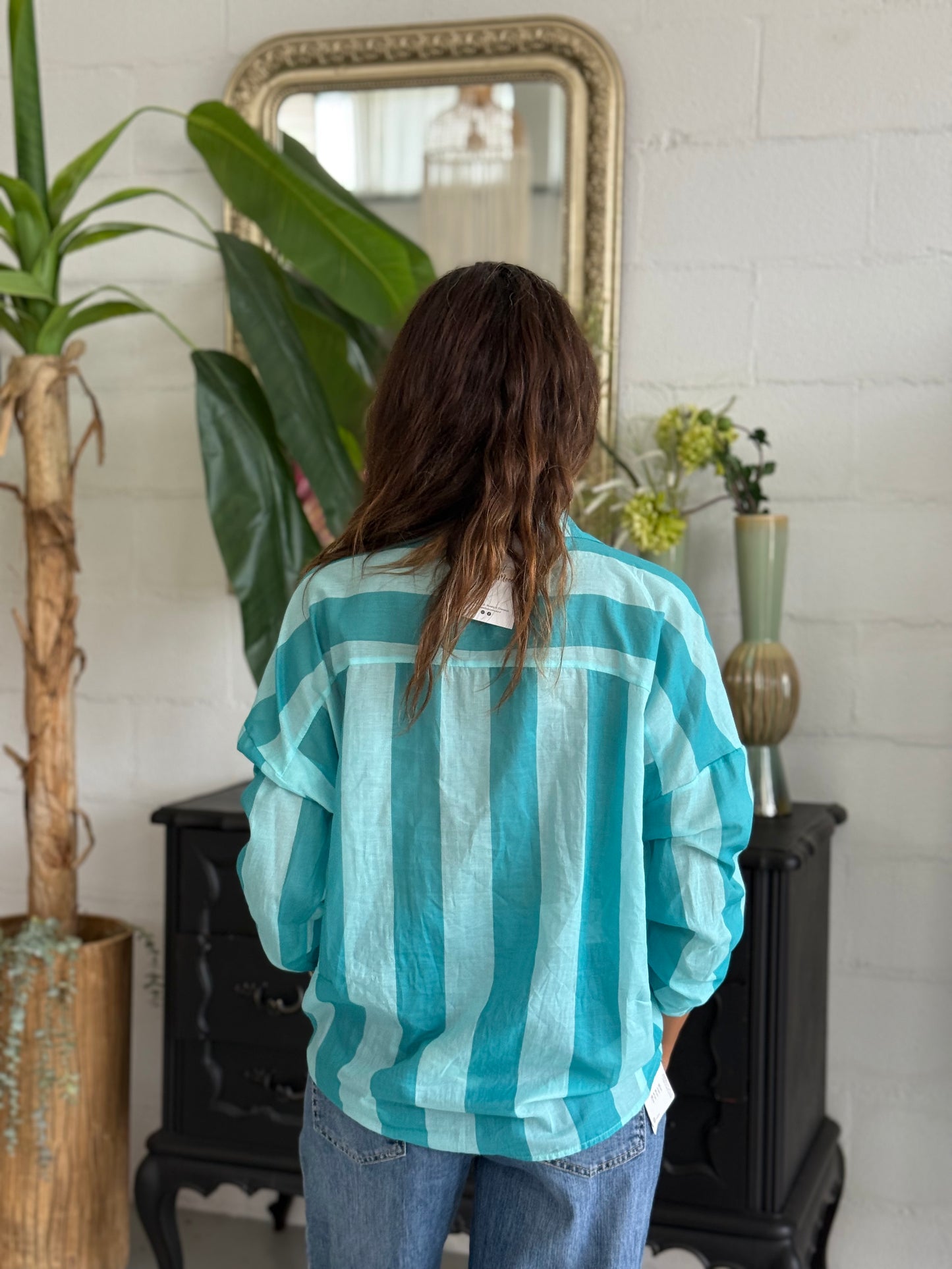 Camicia MUST Azzurro/Turchese Soft