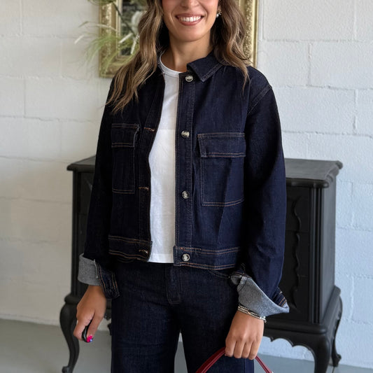 Giacca di Jeans Kiki stile Roy Roger