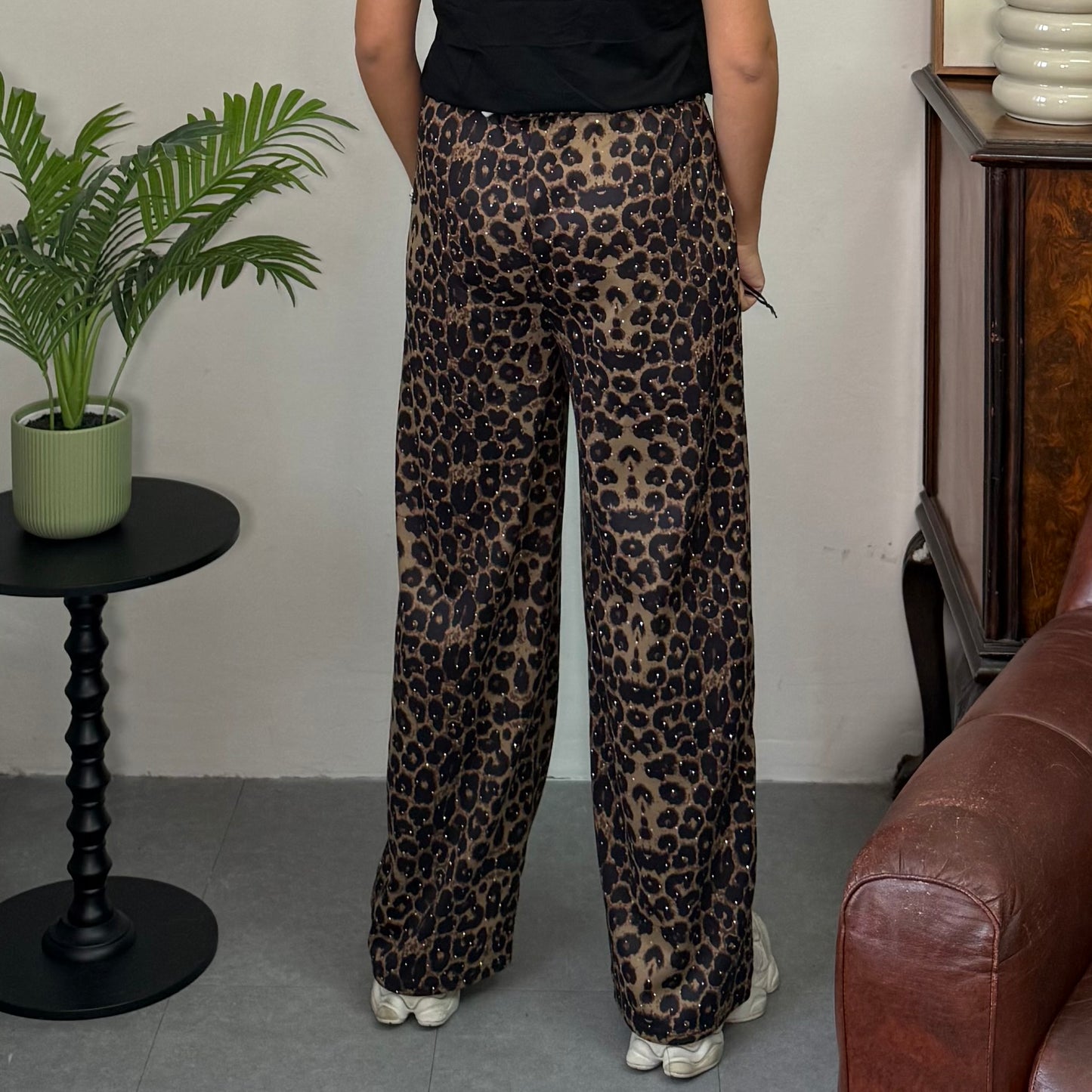 Pantalone Tuta Leopard