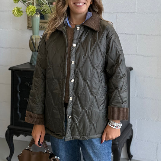 Giubbotto stile Barbour ‘100 grammi’