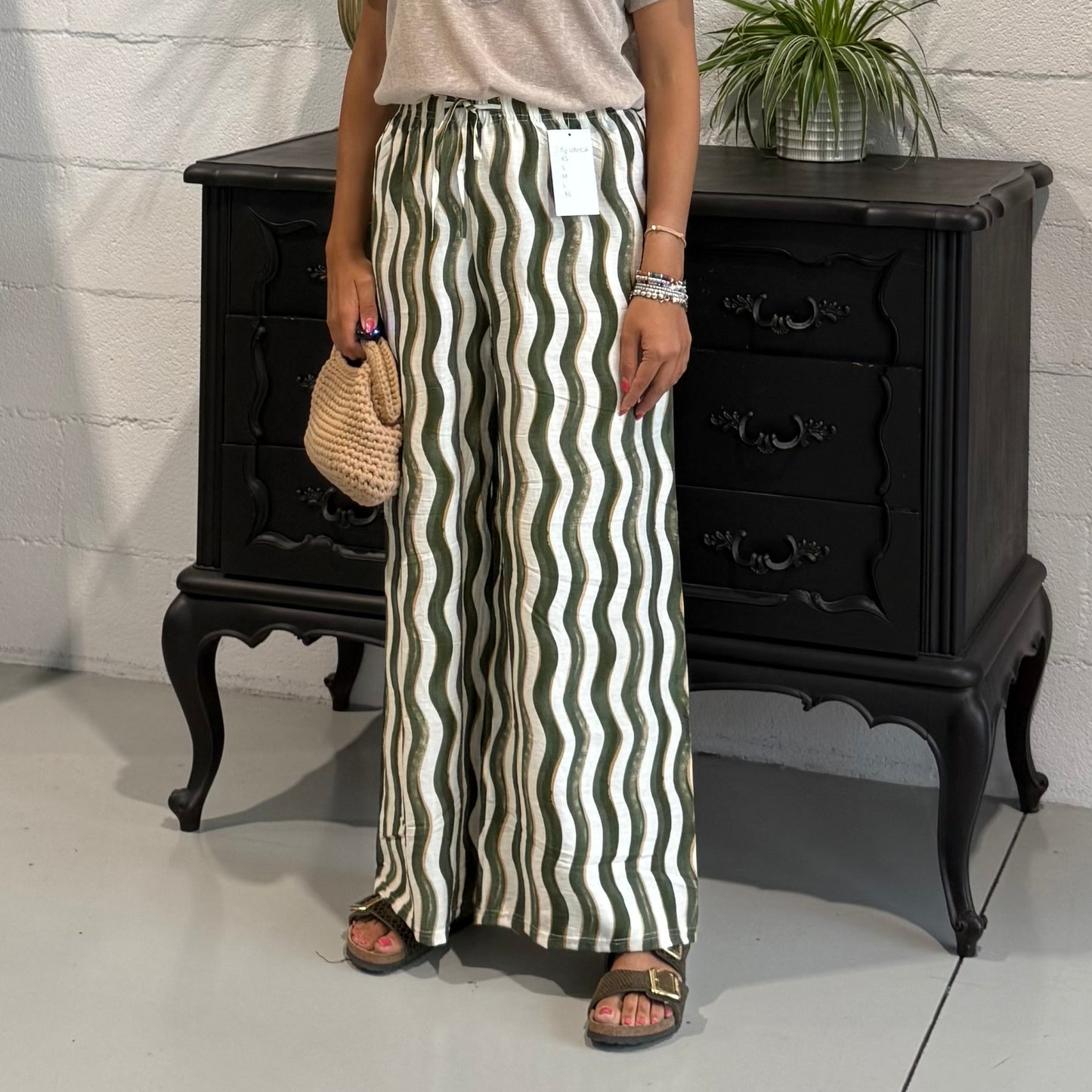 Pantalone Minorca misto Lino rif. 04