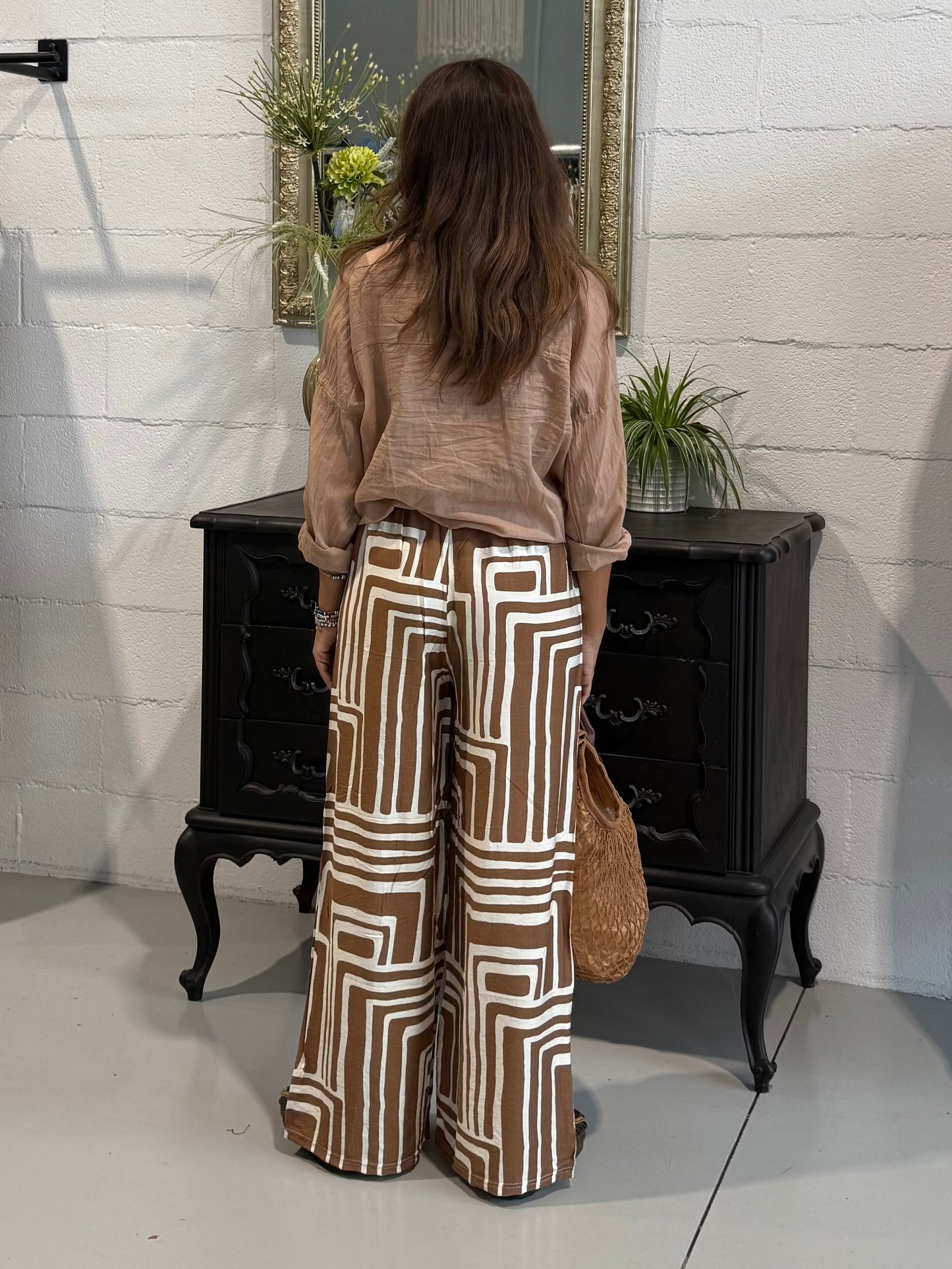 Pantalone Minorca misto Lino rif. 02