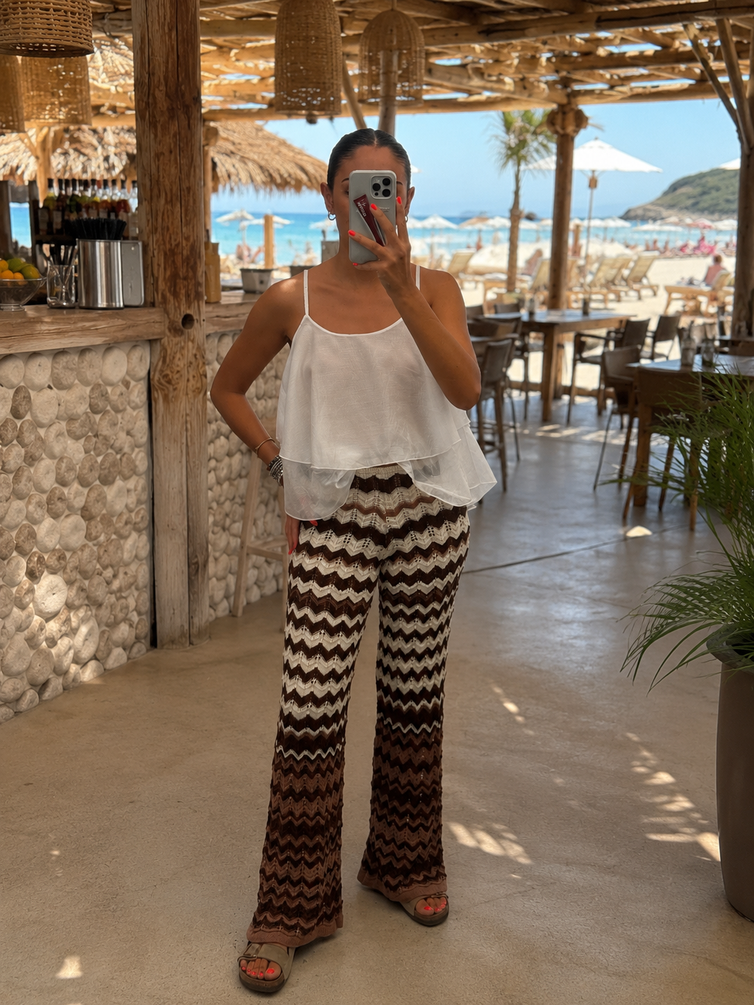 Pantalone crochet