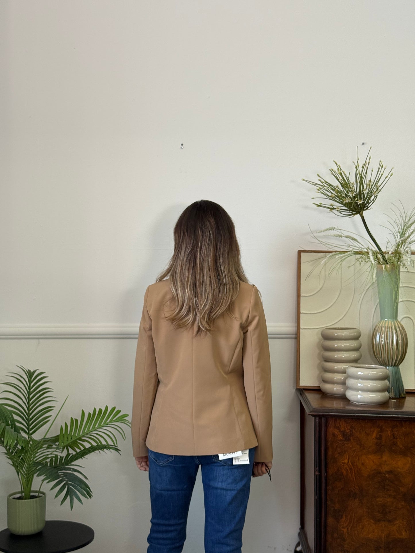 Blazer Luxury Monopetto Camel