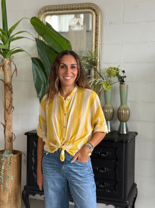 Camicia MUST Giallo/Giallo Chiaro
