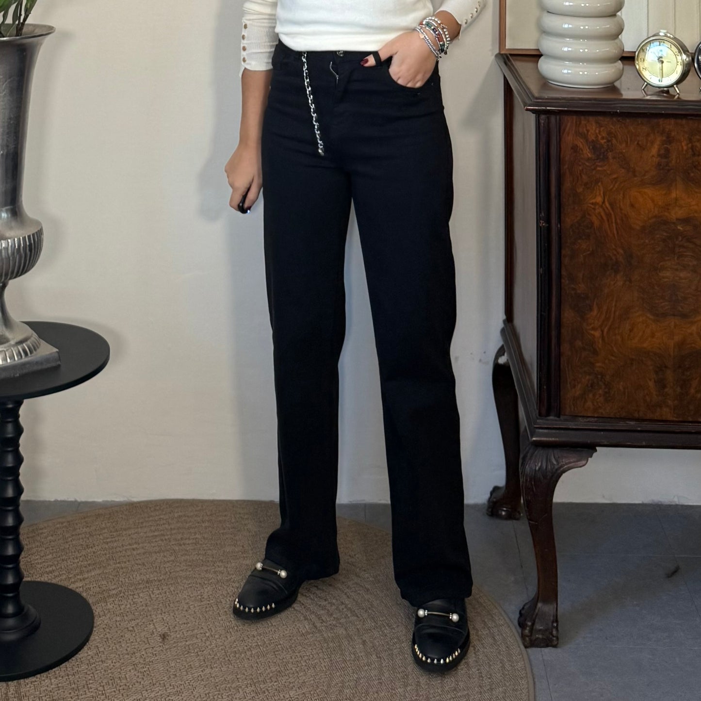 Jeans Nero DA AVERE Love It