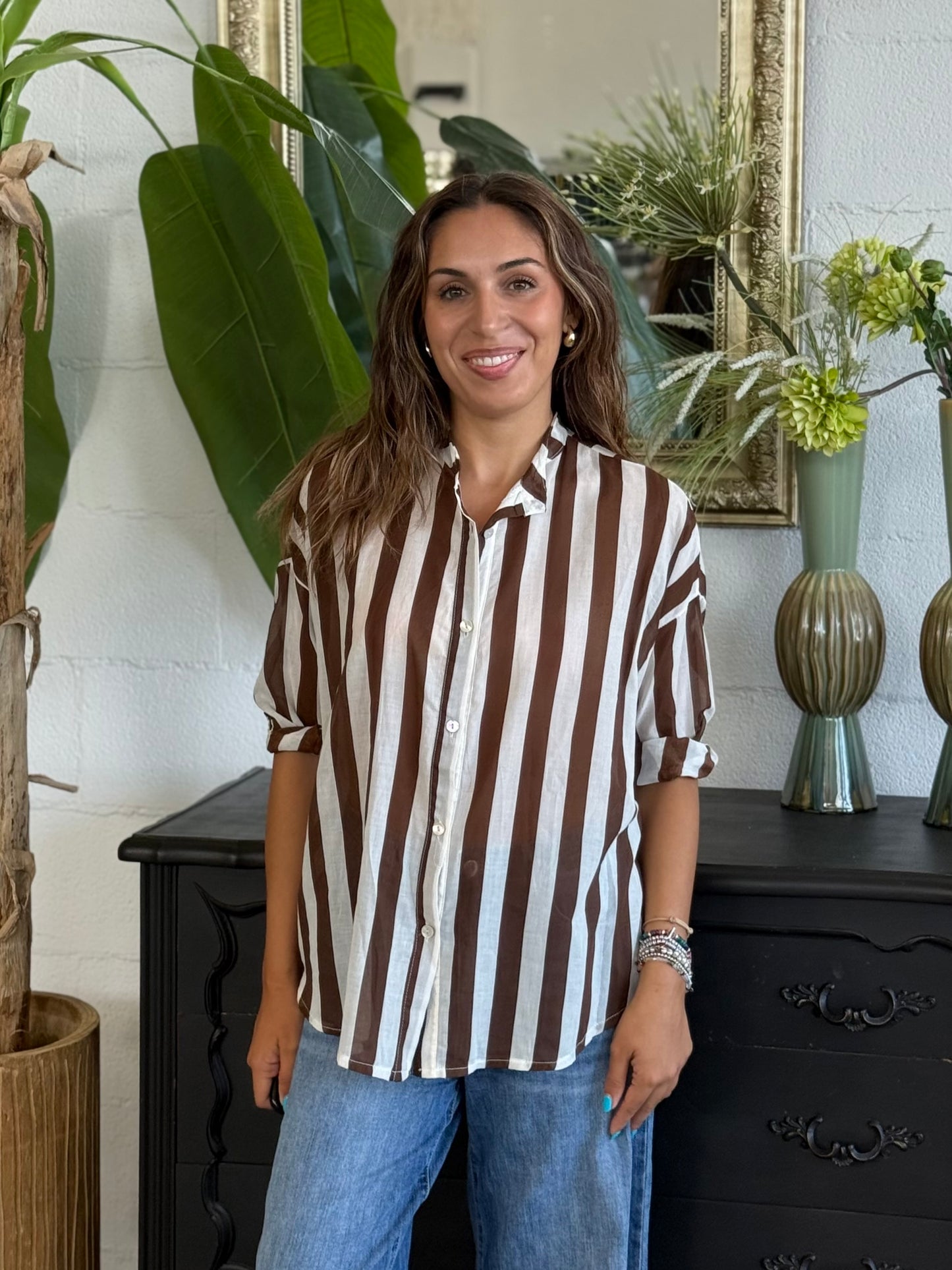 Camicia MUST a righe in cotone