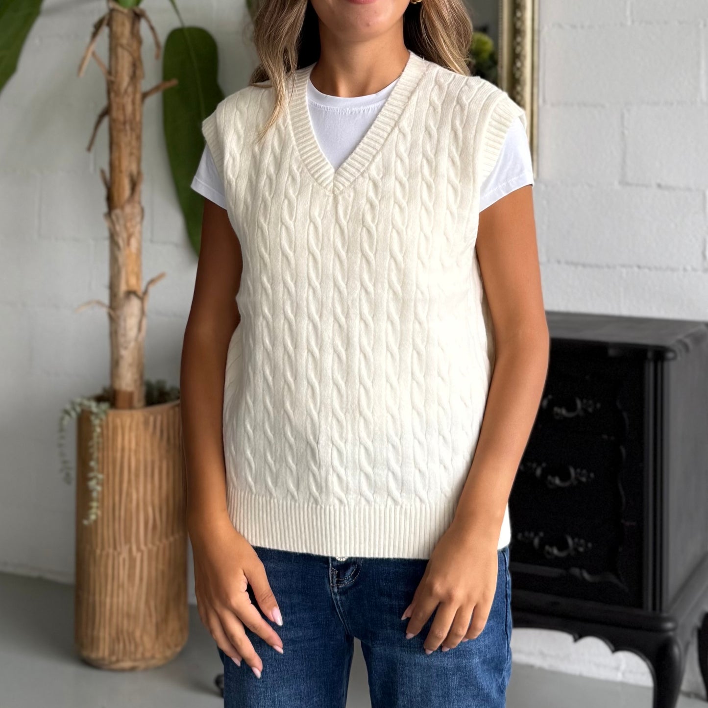 Gilet Londra a trecce