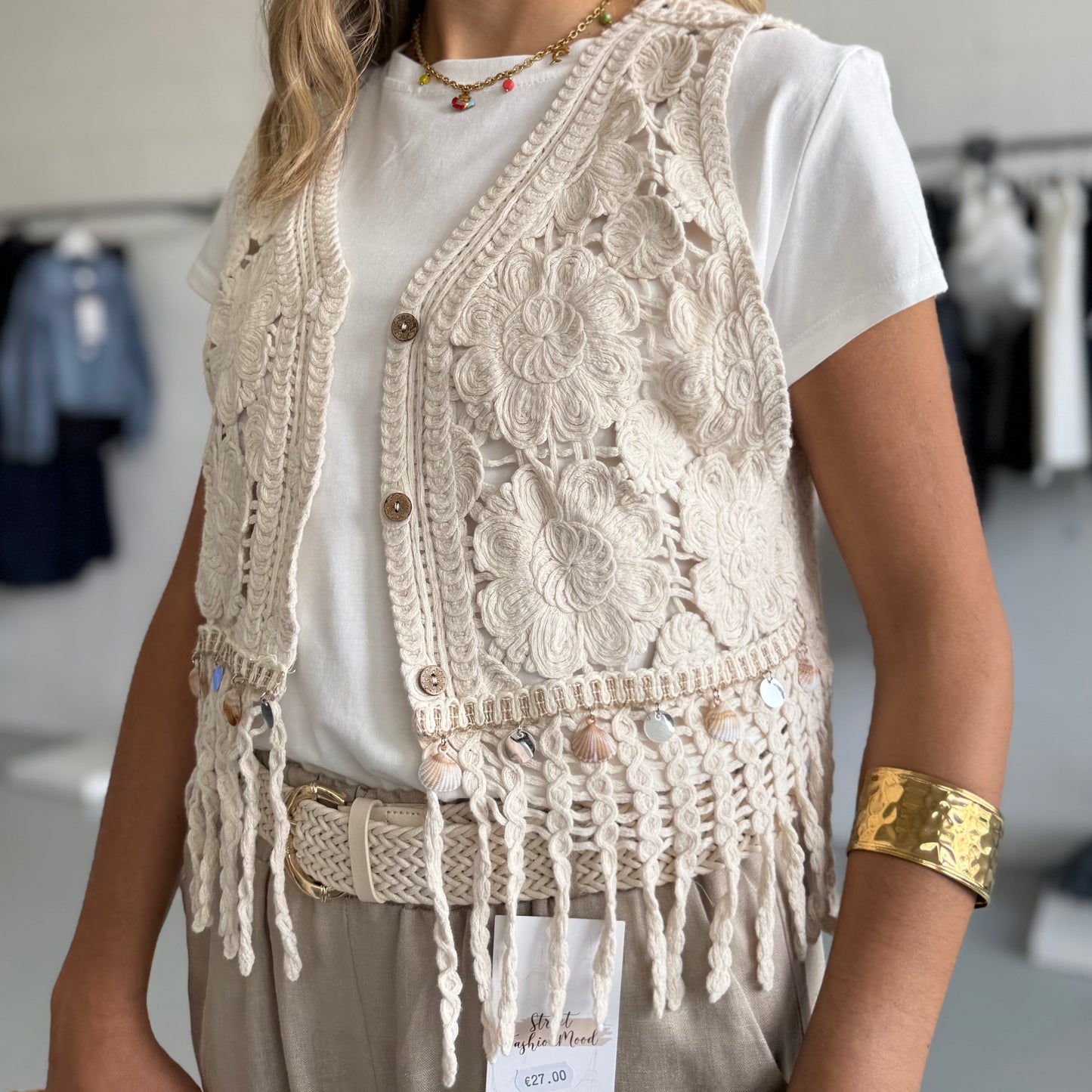 Gilet Coquillage