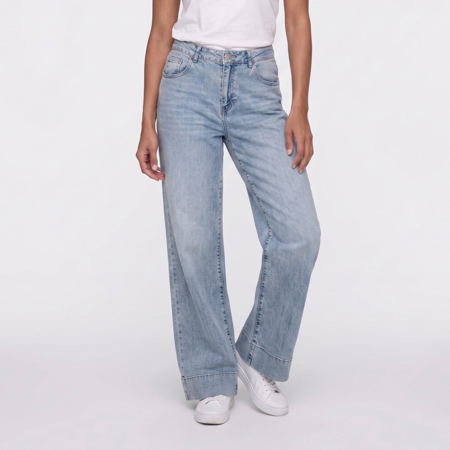 Jeans Wide Leg ‘Second Skin’