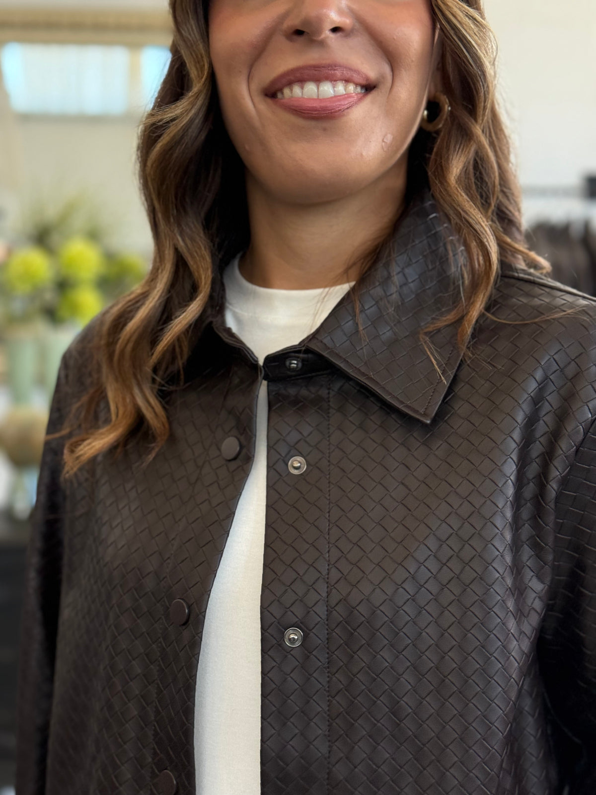 Capospalla a Camicia in stile Bottega Moro