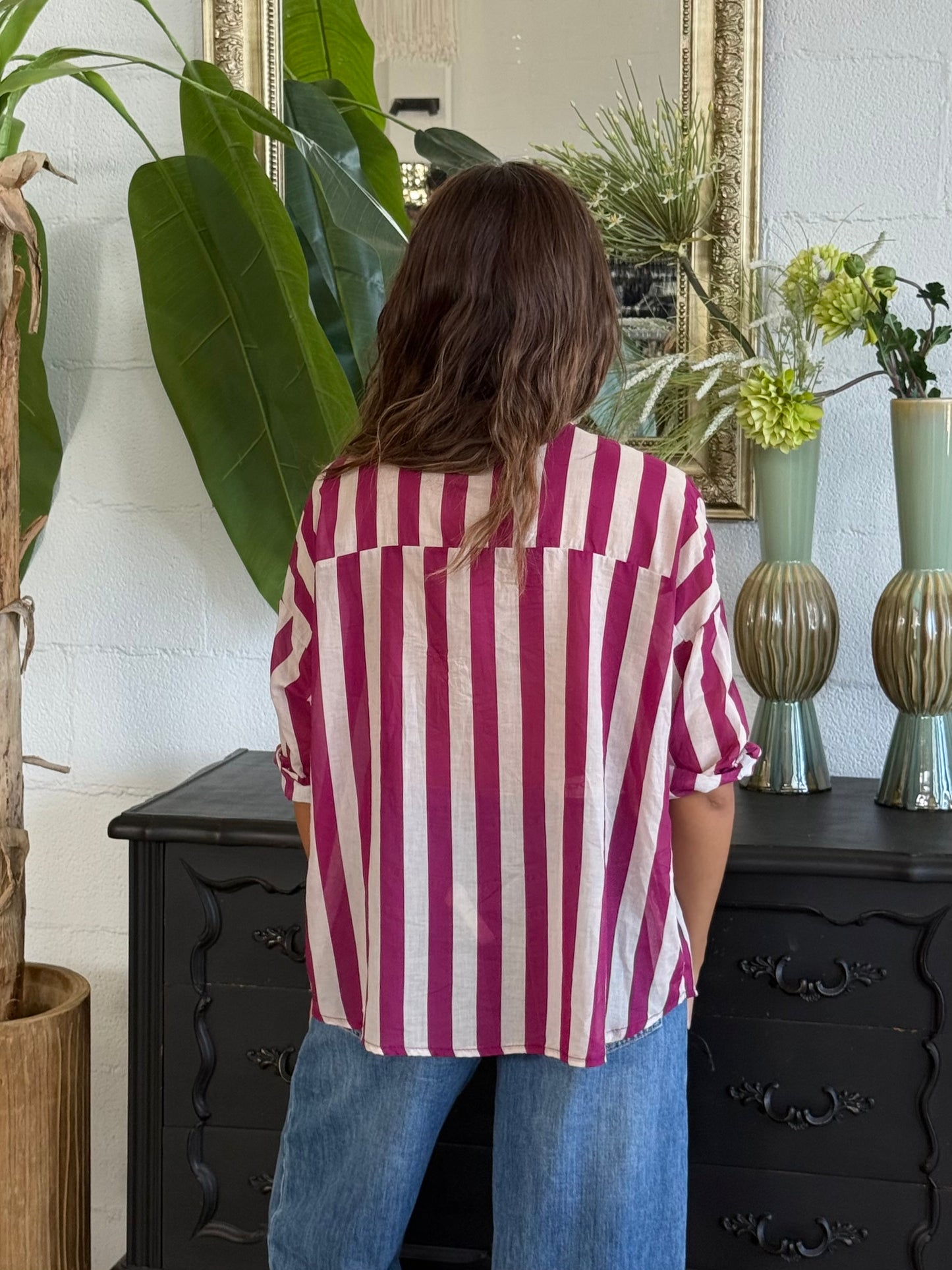 Camicia MUST a righe in cotone