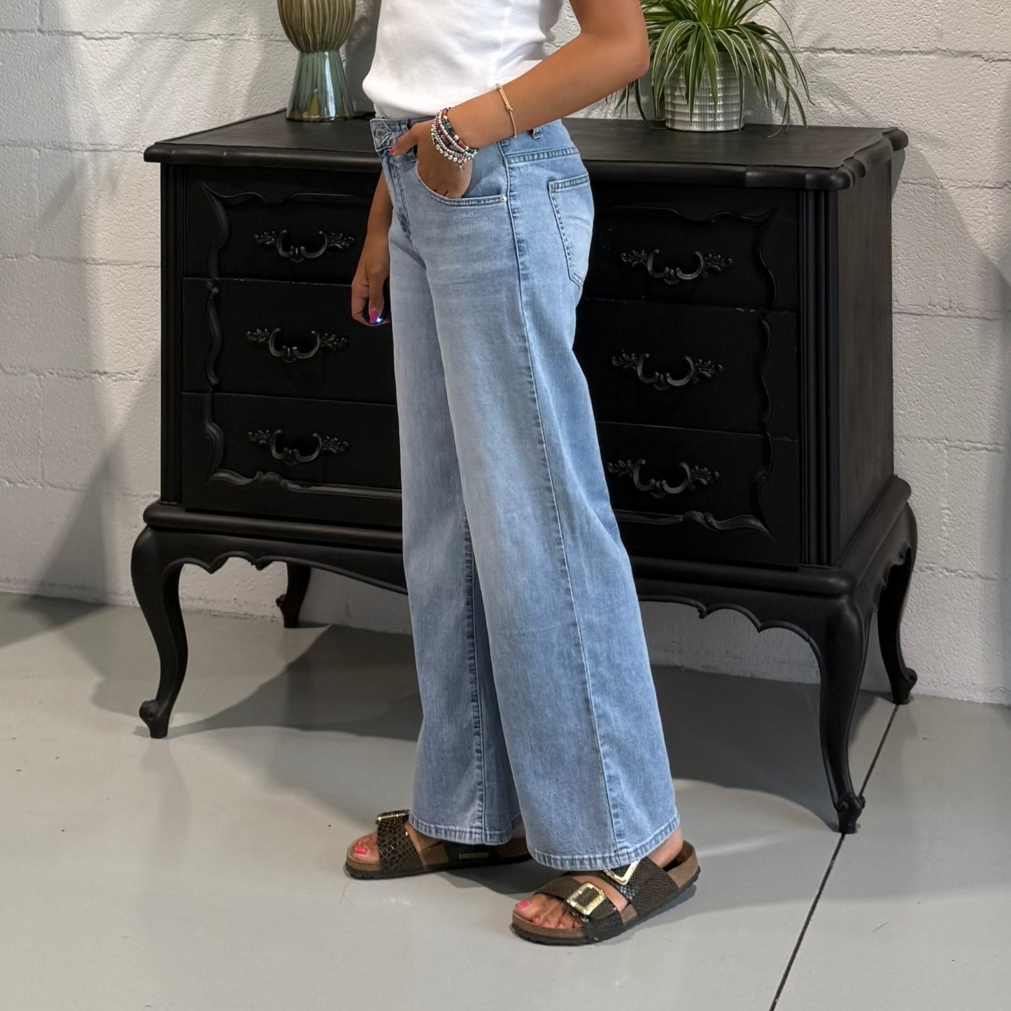 Jeans Capri ‘Second Skin’
