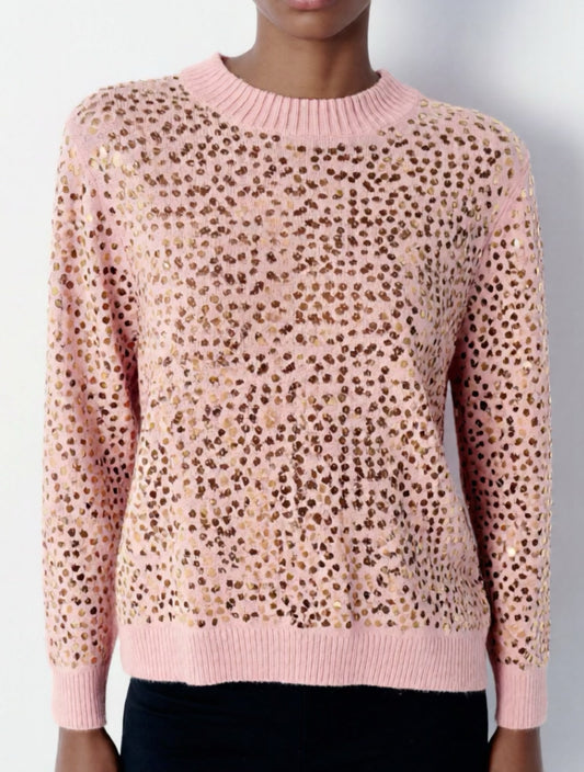 Maglioncino micro Paillettes