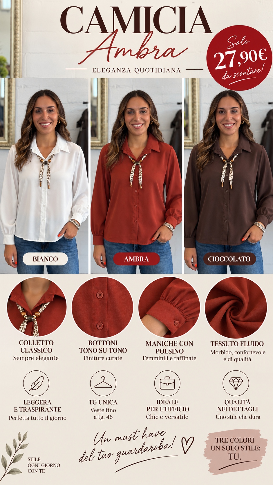 Camicia Ambra