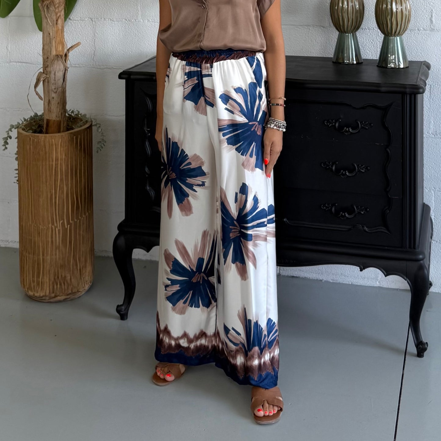 Pantalone Ponza in Satin