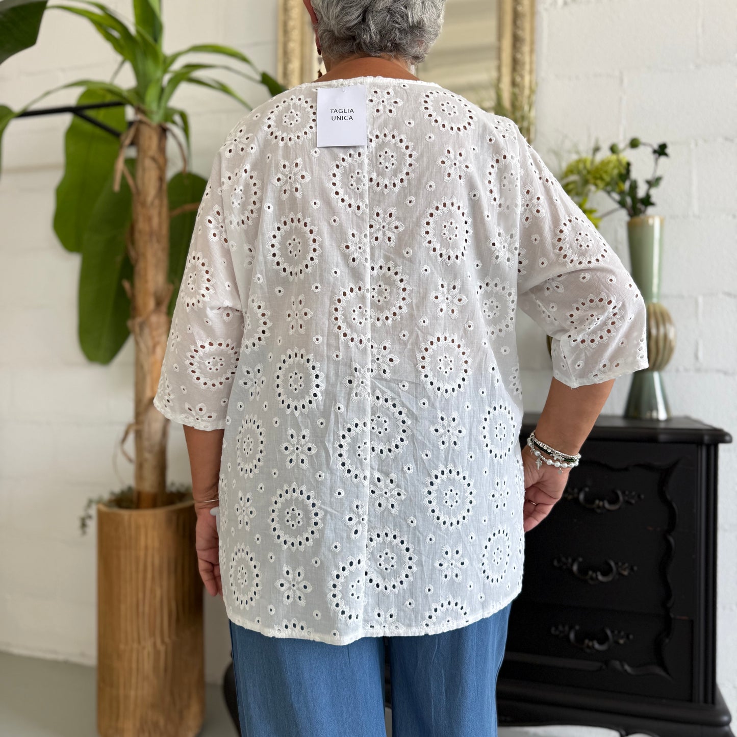 Camicia Milos San Gallo