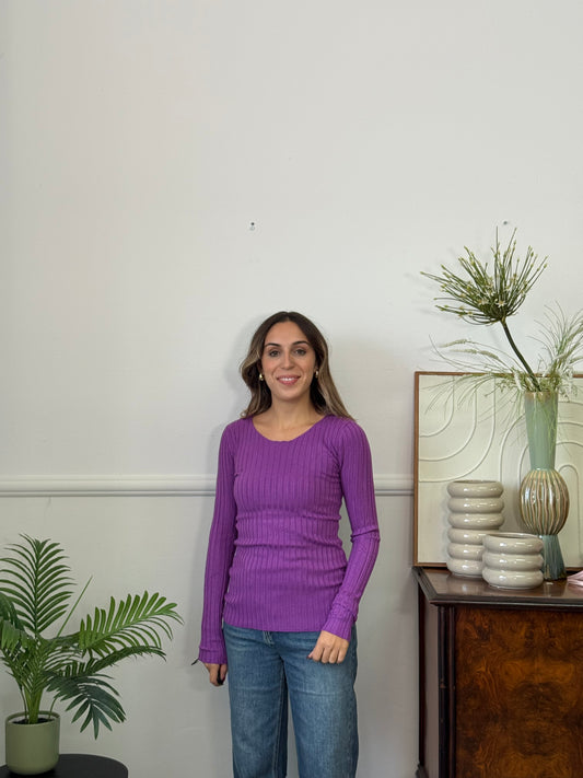 Maglioncino NO STRESS Violetto