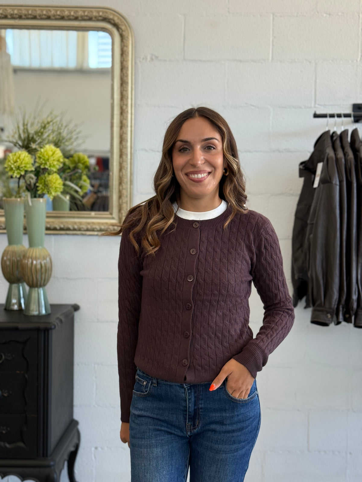 Cardigan Ralph in viscosa