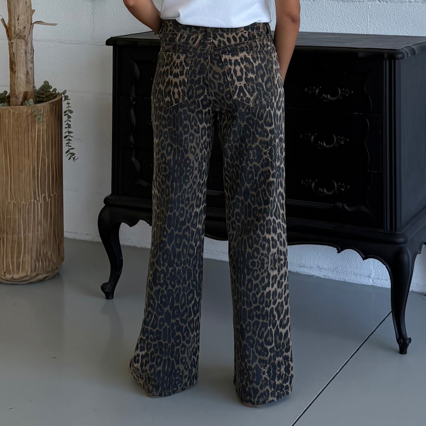 Jeans Leopard